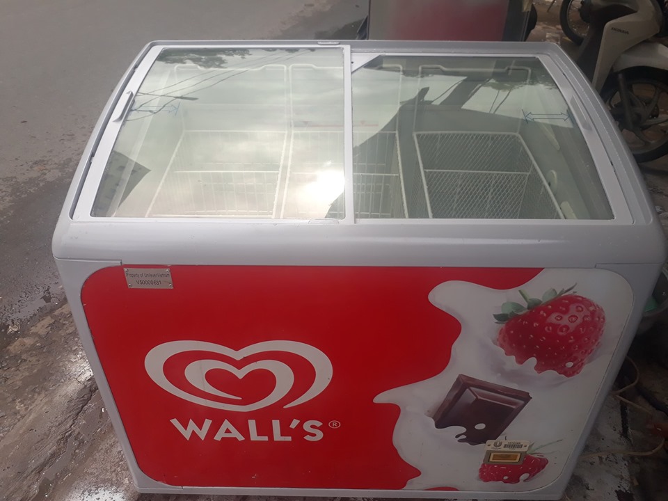 Thanh lý tủ đông kem Wall's 300L