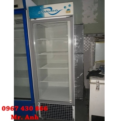 Tủ đông cũ trưng bày JINWOO 500L